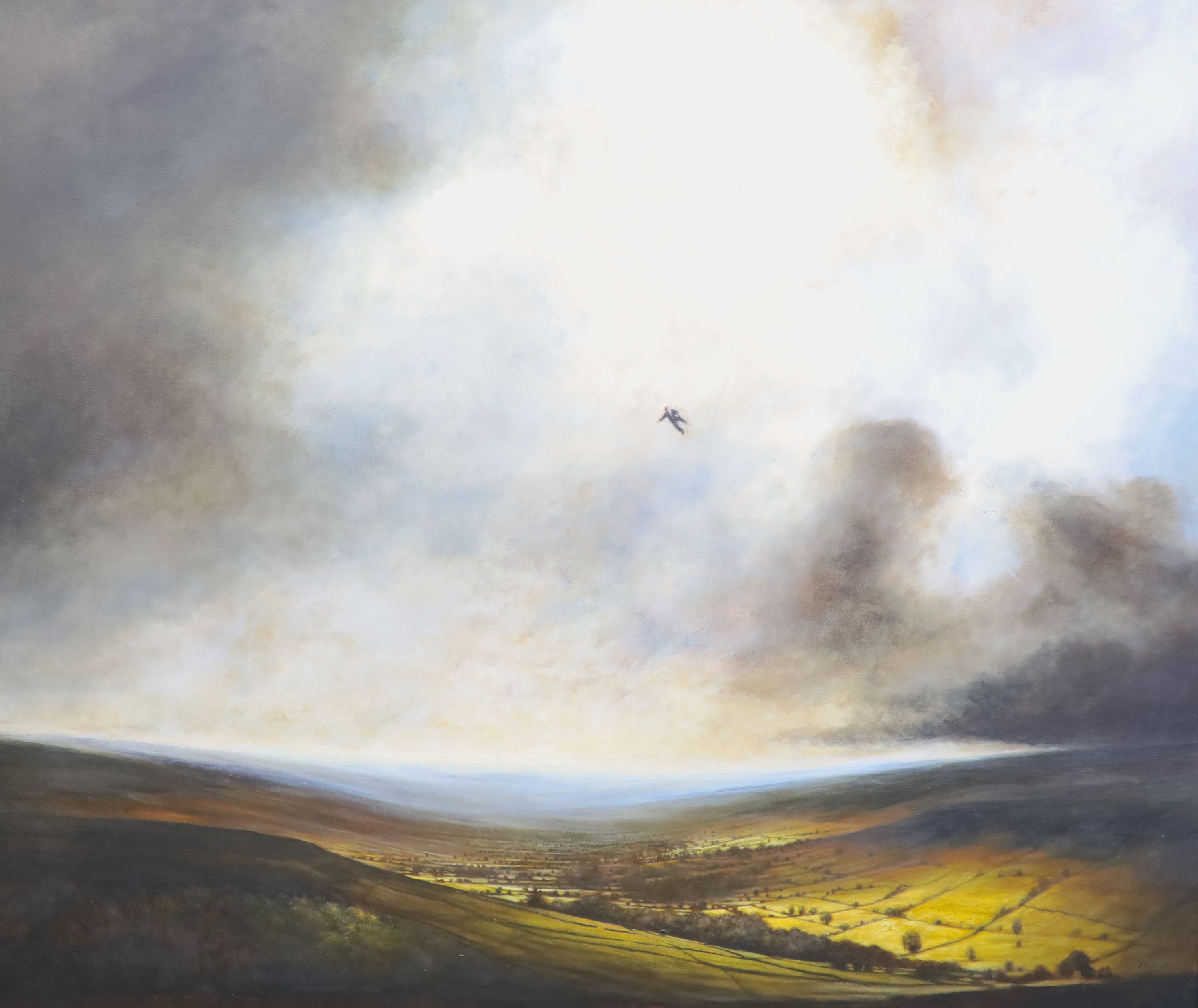 Andrew Crocker (1962-), 'The Same But Different', Oil on canvas, 110 x 130cm.